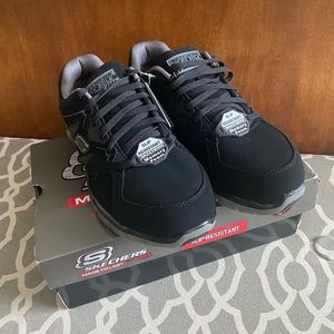 NWT Skechers Synergy Ekron Alloy Toe Shoes